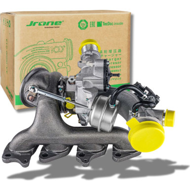 Turbolader Neu, mit Krümmer und Dichtungen, ORIGINAL JRONE 8G14-40M-A58