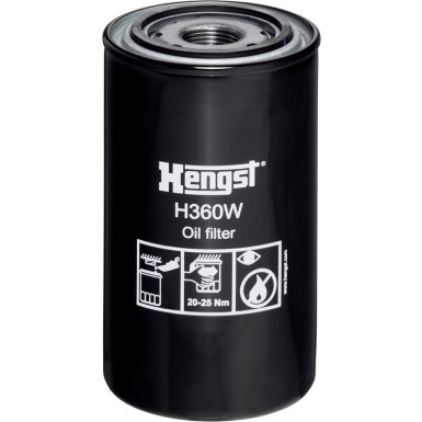 Hengst Filter | Ölfilter | H360W