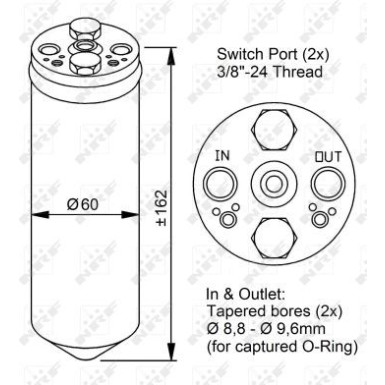 NRF Trockner, Klimaanlage EASY FIT 33183