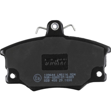 TRW Bremsbelagsatz, Scheibenbremse COTEC GDB458