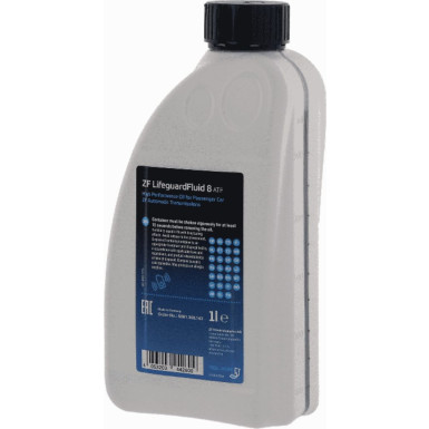 7x ZF GETRIEBE LifeGuardFluid 8 S671.090.312 Automatikgetriebeöl ATF 8HP, 1l, grün (7 Liter)