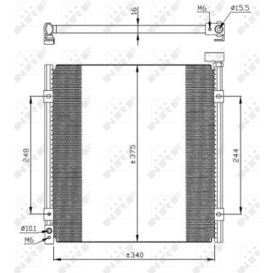 35264 Kondensator, Klimaanlage EASY FIT