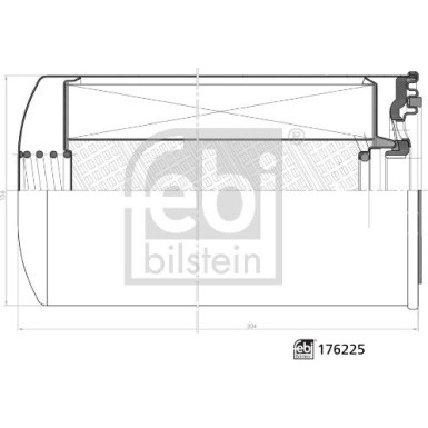 FEBI BILSTEIN 176225 Kraftstofffilter FEBI BILSTEIN 176225 Kraftstofffilter