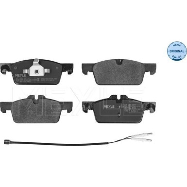 Meyle Bremsbelagsatz, Scheibenbremse MEYLE-ORIGINAL: True to OE 025 252 2217