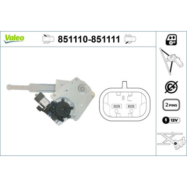 Valeo | Fensterheber | 851110