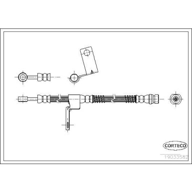 19033582 Bremsschlauch