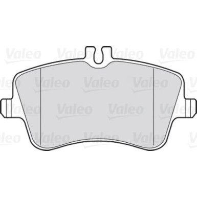 Valeo | Bremsbelagsatz, Scheibenbremse | 301448