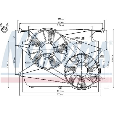 85610 Lüfter, Motorkühlung 85610 Lüfter, Motorkühlung