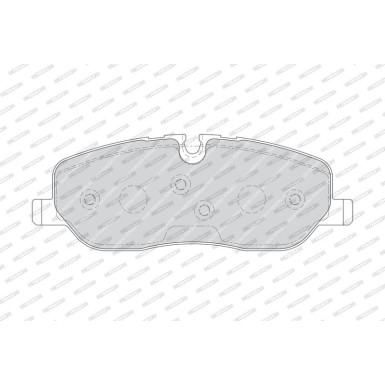 FDB1615 Bremsbelagsatz, Scheibenbremse PREMIER ECO FRICTION