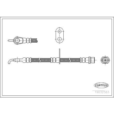 19032583 Bremsschlauch