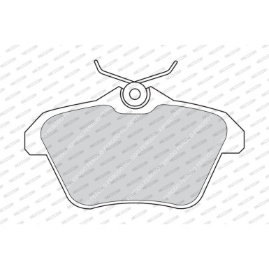 FDB995 Bremsbelagsatz, Scheibenbremse PREMIER ECO FRICTION