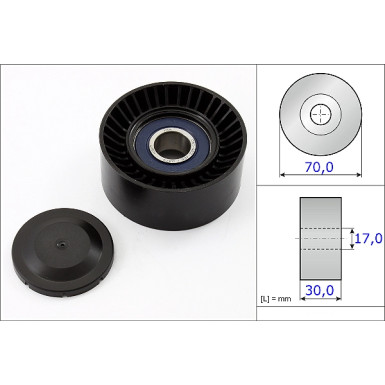 531 0873 10 Spannrolle, Keilrippenriemen 531 0873 10 Spannrolle, Keilrippenriemen