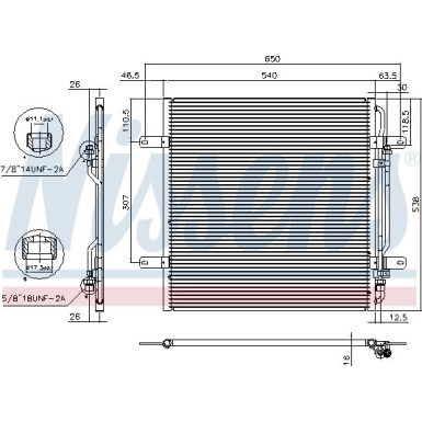 94337 Kondensator, Klimaanlage 94337 Kondensator, Klimaanlage