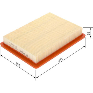 BOSCH 1 457 433 052 Luftfilter