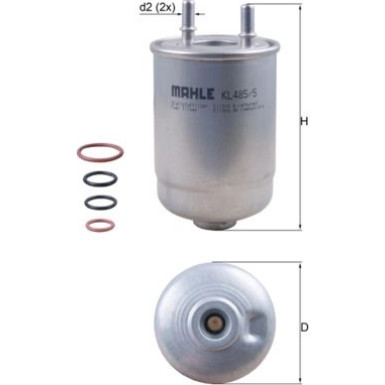 KL 485/5D Kraftstofffilter