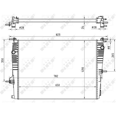 53965 Kühler, Motorkühlung 53965 Kühler, Motorkühlung
