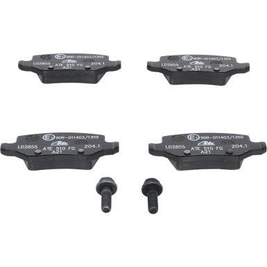 Bremsbelagsatz, Scheibenbremse ATE Ceramic 13.0470-2855.2