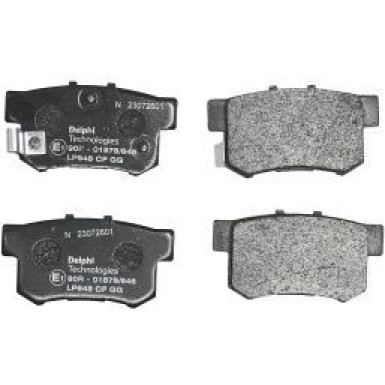 Delphi Bremsbelagsatz, Scheibenbremse LP948