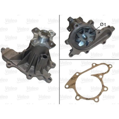 506927 Wasserpumpe, Motorkühlung