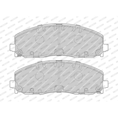 FDB4785 Bremsbelagsatz, Scheibenbremse PREMIER ECO FRICTION