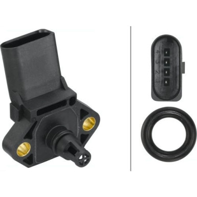 Hella | Sensor, Ladedruck | 6PP 009 400-551