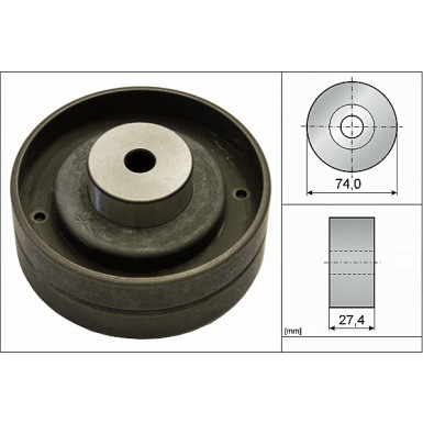532 0051 10 Umlenk-/Führungsrolle, Zahnriemen