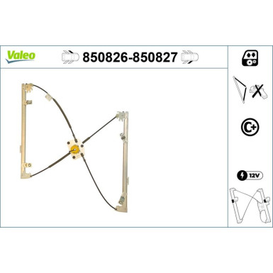 Valeo | Fensterheber | 850826