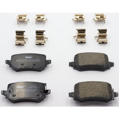 Ferodo Bremsbelagsatz, Scheibenbremse PREMIER ECO FRICTION FDB5459