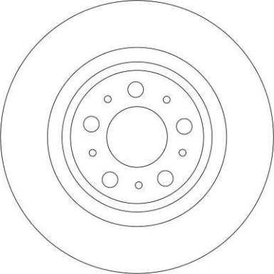 TRW | Bremsscheibe | DF4338