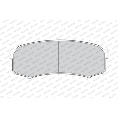 FDB1021 Bremsbelagsatz, Scheibenbremse PREMIER ECO FRICTION