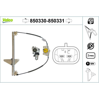 Valeo | Fensterheber | 850330