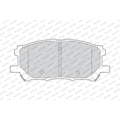 FDB1715 Bremsbelagsatz, Scheibenbremse PREMIER ECO FRICTION