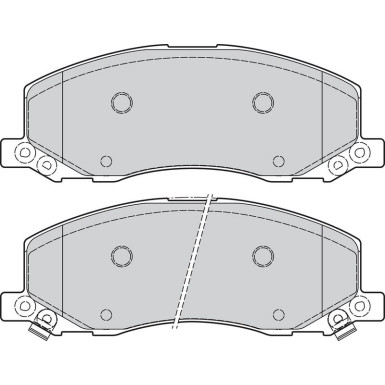 302119 Bremsbelagsatz, Scheibenbremse ESSENTIAL