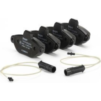 Delphi Bremsbelagsatz, Scheibenbremse LP851