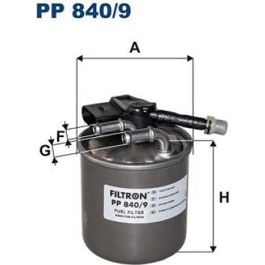 Filtron | Kraftstofffilter | PP 840/9