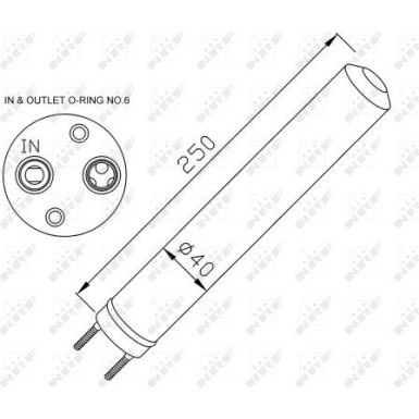 NRF Trockner, Klimaanlage EASY FIT 33286