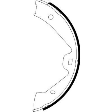 8DA 355 050-221 Bremsbackensatz, Feststellbremse
