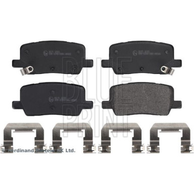 Blue Print | Bremsbelagsatz, Scheibenbremse | ADBP420118