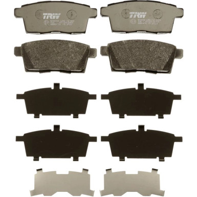 TRW Bremsbelagsatz, Scheibenbremse COTEC GDB3472