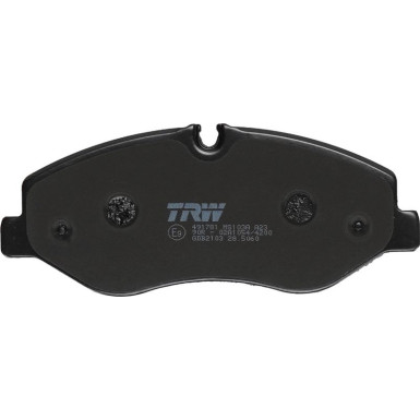 TRW | Bremsbelagsatz, Scheibenbremse | GDB2103