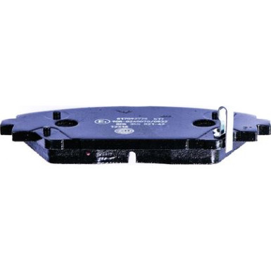 Hella | Bremsbelagsatz, Scheibenbremse | 8DB 355 021-421