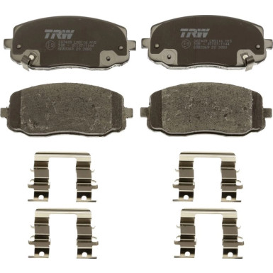 TRW Bremsbelagsatz, Scheibenbremse COTEC GDB3369