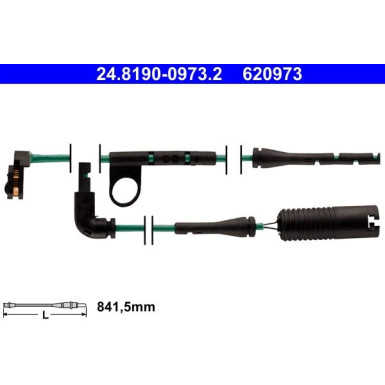 24.8190-0973.2 Warnkontakt, Bremsbelagverschleiß