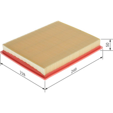 BOSCH 1 457 433 550 Luftfilter