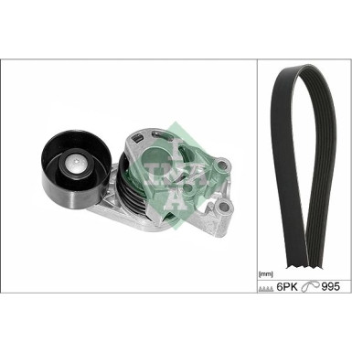 529 0378 10 Keilrippenriemensatz 529 0378 10 Keilrippenriemensatz