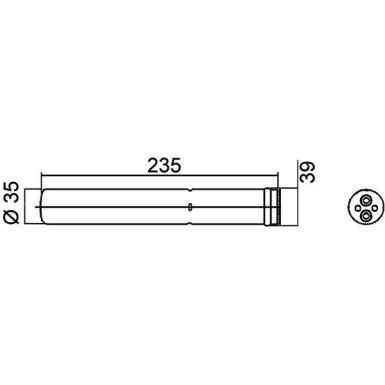 Mahle | Trockner, Klimaanlage | AD 259 000P