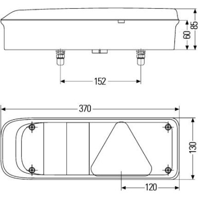 Hella | Heckleuchte | 2VP 340 930-021