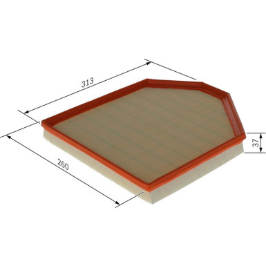 BOSCH F 026 400 447 Luftfilter BOSCH F 026 400 447 Luftfilter