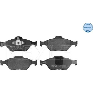 025 236 0418 Bremsbelagsatz, Scheibenbremse MEYLE-ORIGINAL: True to OE.