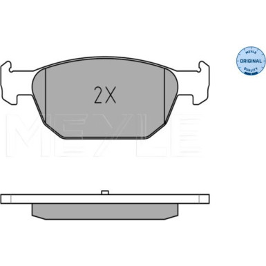 Meyle Bremsbelagsatz, Scheibenbremse MEYLE-ORIGINAL: True to OE 025 247 9617/W